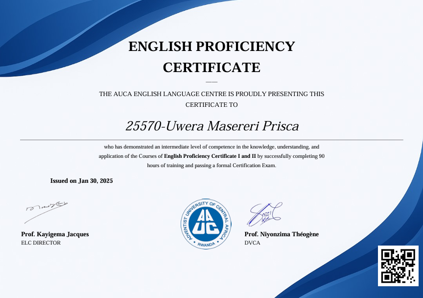 Certificate 3